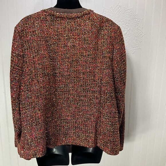 CHICO’S Tweed Blazer - Picture 4 of 5